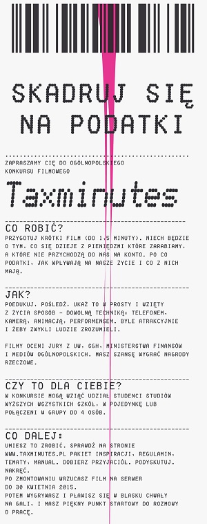 Taxminutes-plakat