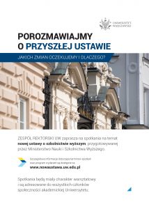 Porozmawiajmy o przyszłej ustawie