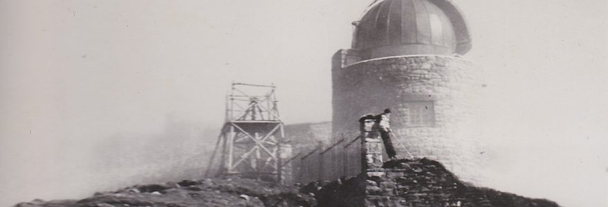 Widok na obserwatorium, 1938 rok