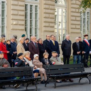 Uczestnicy obchodów stulecia powołania Legii Akademickiej