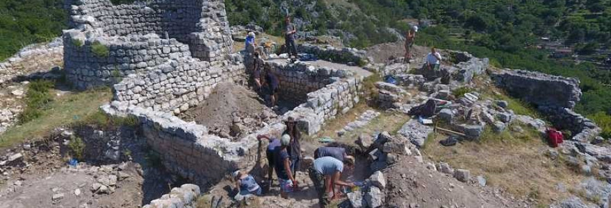 Odkrycia archeologów w Risan. Fot. M. Lemke