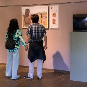 Wystawa archeologów z UW na Wyspie Wielkanocnej. Fot. M. Sobczyk