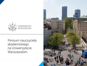 Prezentacja pdf "Pensum nauczyciela akademickiego na Uniwersytecie Warszawskim"