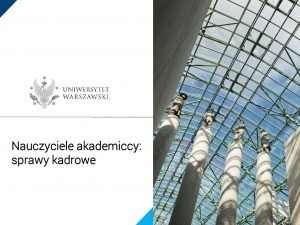 Prezentacja pdf "Nauczyciele akademiccy: sprawy kadrowe"