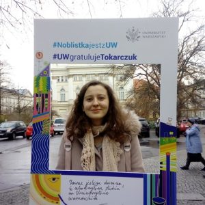 Klaudia Zubiak, studentka Wydziału Orientalistycznego