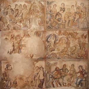 Mozaika z Pafos. Fot. W. Jerke.