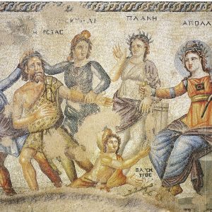 Mozaika z Pafos. Fot. W. Jerke.