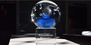 Statuetka Kryształowej Brukselki 2020. Fot. KPK PB UE.