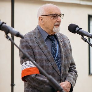 Przemówienie prof. Jerzego Gaździckiego, ps. „Gołąb”, podczas 77. rocznicy Powstania Warszawskiego.