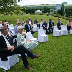 Uroczystość zakończenia I edycji Akademii Dziekanów na UW. Fot. Międzynarodowe Centrum Zarządzania UW.