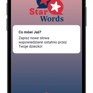 Naukowcy z zespołu MultiLADA, który działa na Wydziale Psychologii UW, opracowali aplikację mobilną do obserwowania najwcześniejszego rozwoju językowego dzieci. „StarWords – every word counts” to pierwsza tego typu aplikacja w Polsce.