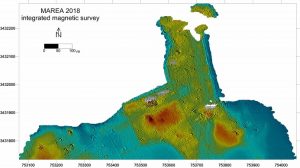 Połączony model terenowy i mapa anomalii magnetycznych w Marei, Wiesław Małkowski, CAŚ UW