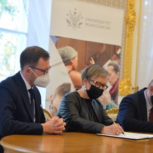 26 października w Pałacu Kazimierzowskim odbyło się spotkanie polskich partnerów EIT Health. Podpisany został list intencyjny w sprawie włączenia Uniwersytetu Warszawskiego do grona partnerów sieci EIT Health/EIT Health InnoStars.