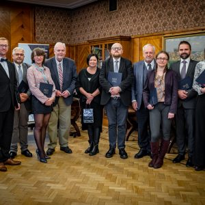 Uroczystość wręczenia Medalu PAN im. Mikołaja Kopernika. Źródło: PAN.