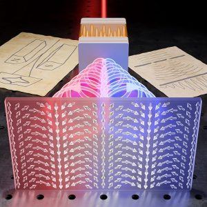 Eksperyment Younga z użyciem światła w przestrzeni odwrotnej. Rys. Mateusz Król.