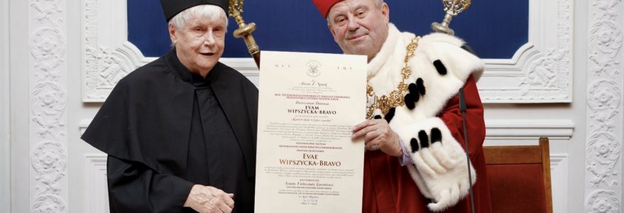 Uroczystość odnowienia doktoratu prof. Ewy Wipszyckiej-Bravo. Fot. M. Kaźmierczak/UW.