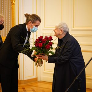 Uroczystość odnowienia doktoratu prof. Ewy Wipszyckiej-Bravo.