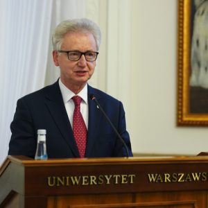 Prof. Jacek Popiel, rektor UJ.