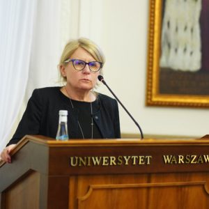 Prof. Bogumiła Kaniewska, rektor UAM.