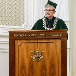 Uroczystość odnowienia doktoratu prof. Katarzyny Cieślak-Blinowskiej. Fot. D. Miśko.