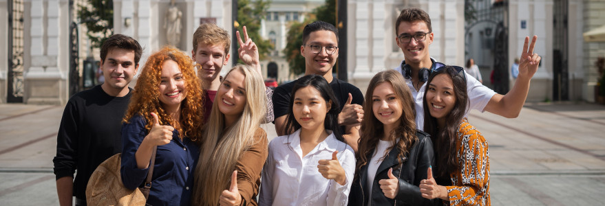 Studenci zagraniczny UW. Fot. M. Kaźmierczak/UW