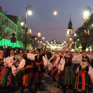 Zespół Pieśni i Tańca „Warszawianka”. Źródło: ZPiT UW.