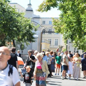 Obchody 78. rocznicy Powstania Warszawskiego na UW. Fot. M. Kaźmierczak/UW.