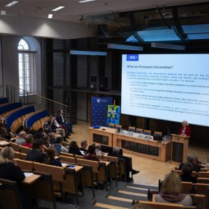 Konferencja 4EU+ na UW. Fot. Mirosław Kaźmierczak/UW.