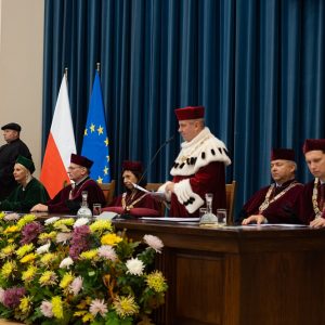 Uroczystość inauguracji roku akademickiego 2022/2023. Fot. M. Kaźmierczak/UW.