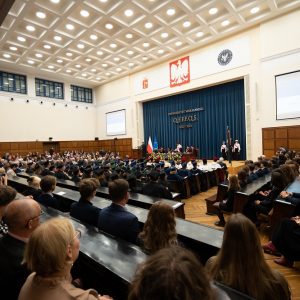 Uroczystość inauguracji roku akademickiego 2022/2023. Fot. M. Kaźmierczak/UW.