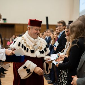 Uroczystość inauguracji roku akademickiego 2022/2023, 3 października 2022 roku. Fot. Mirosław Kaźmierczak/UW