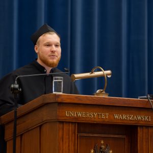 Uroczystość inauguracji roku akademickiego 2022/2023. Fot. M. Kaźmierczak/UW.