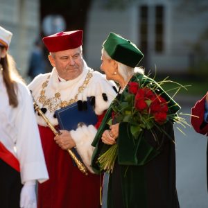 Uroczystość inauguracji roku akademickiego 2022/2023. Fot. M. Kaźmierczak/UW.