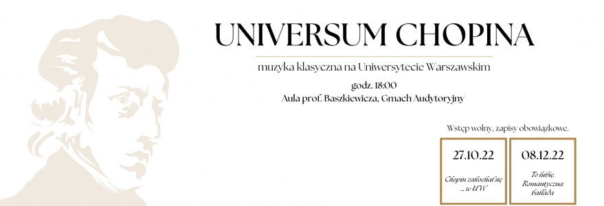 Universum Chopina - muzyka klasyczna na UW