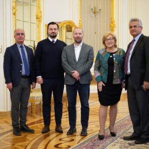 Przedstawiciele Uniwersytetu Marmara. Fot. M. Kaźmierczak/UW.