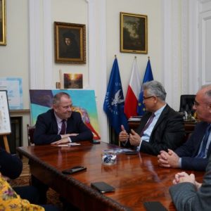 Przedstawiciele Uniwersytetu Marmara. Fot. M. Kaźmierczak/UW.