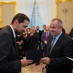Uroczystość wręczenia Nagród Dydaktycznych i Wyróżnień Rektora. Fot. M. Kaźmierczak/UW.