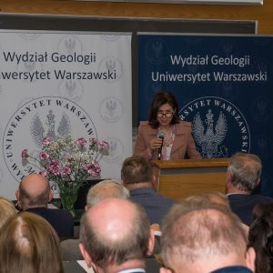 Obchody 70-lecia Wydziału Geologii. Fot. M. Stępień/WG UW.