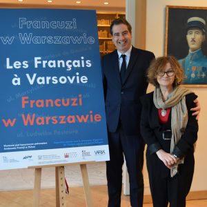 Wystawa „Francuzi w Warszawie” w grudniu 2022 roku. Fot. Biuro Prasowe Ambasady Francji w Polsce