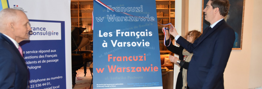 Wystawa "Francuzi w Warszawie" w grudniu 2022 roku. Źródło: Centrum Badań nad Kulturą Warszawy UW