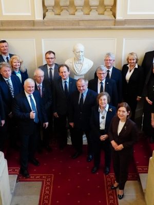 Posiedzenie Uniwersyteckiej Komisji Nauki, 24.02.2023. Fot. J. Skrzeczkowski/UW.