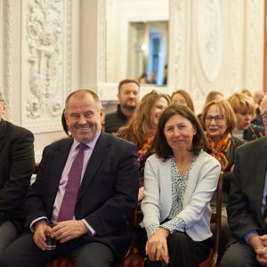 Spotkanie „Uniwersytet Warszawski dla Ukrainy, Ukraińcy dla Warszawy”. Fot. Mirosław Kaźmierczak/UW