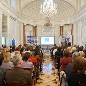 Spotkanie „Uniwersytet Warszawski dla Ukrainy, Ukraińcy dla Warszawy”. Fot. Mirosław Kaźmierczak/UW