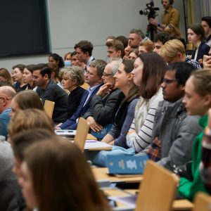 Sir Peter Ratcliffe na UW, marzec 2023. Fot. M. Kaźmierczak/UW