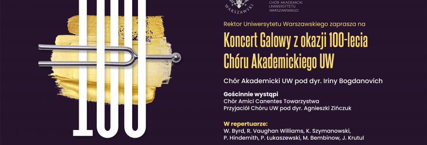 Koncert Chóru Akademickiego UW. Źródło: UW