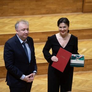 Koncert Galowy w Filharmonii Narodowej z okazji Jubileuszu 100-lecia Chóru Akademickiego UW. Fot. Mirosław Kaźmierczak/UW