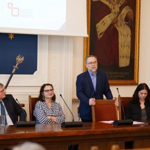 Inauguracja programu szkoleniowego dla promotorów rozpraw doktorskich na UW. Fot. Mirosław Kaźmierczak/UW