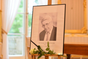 Uroczystości pożegnalne prof. Włodzimierza Siwińskiego, rektora UW w latach 1993-1999. Fot. M. Kaźmierczak/UW