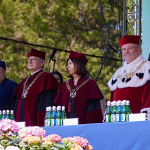 Uroczystość promocji doktorskiej i wręczenia gratulacji doktorom habilitowanym. Fot. M. Kaźmierczak/UW