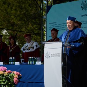 Uroczystość promocji doktorskiej i wręczenia gratulacji doktorom habilitowanym. Fot. M. K. Szczęsny/UW